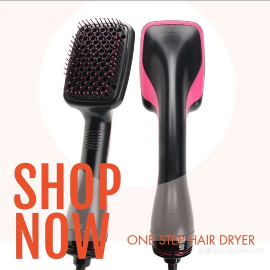 🔹 ONE STEP HAIR DRYER – تصفيف أسرع، لمعان أكثر!